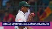 Shanto’s bold move and Taijul magic crush Pakistan in historic Test