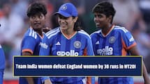 WT20I: Nandni Sharma’s three-wicket haul on dream debut guides Team India to 38-run win over England
