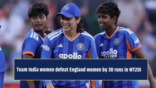 WT20I: Nandni Sharma’s three-wicket haul on dream debut guides Team India to 38-run win over England