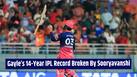 WATCH: Vaibhav Sooryavanshi breaks MASSIVE Chris Gayle’s all time IPL record in SRH vs RR IPL 2026 Eliminator