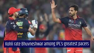 Kohli hails Bhuvneshwar before landmark IPL milestone