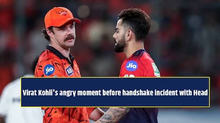 WATCH: Virat Kohli’s angry moment before handshake incident with Travis Head