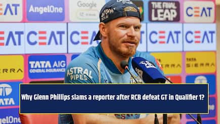 Why Glenn Phillips blasts reporter after GT suffered a massive defeat against RCB in IPL 2026 qualifier 1?