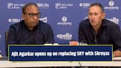 Ajit Agarkar breaks silence on replacing SKY with Shreyas Iyer as T20I captain