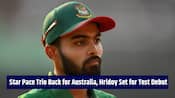 Taskin-Mustafizur return, Hridoy gets first Test call-up