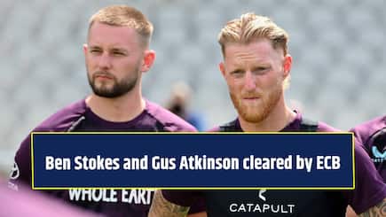 Good news for fans as Ben Stokes and Gus Atkinson cleared after ECB probe into nightclub incident