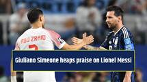 Giuliano Simeone heaps praise on Lionel Messi for FIFA World Cup 2026 heroics, says…