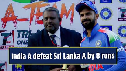 Ruturaj Gaikwad’s century powers India A to thrilling win over Sri Lanka A