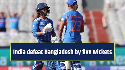 Shafali Verma, Jemimah Rodrigues lead India to comfortable win over Bangladesh