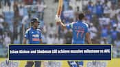 Ishan-Gill achieve a huge milestone for India vs Afghanistan in the ODI series 