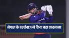 Kushal Bhurtel Six sixes in an over