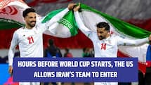Less than 24 hours before the World Cup starts, the US cleared the Iran team for entry