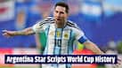 FIFA World Cup 2026: Lionel Messi creates World Cup history as Argentina defeat Algeria 3-0