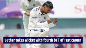 Manav Suthar strikes on Test debut as India declare at 564/8, Afghanistan reeling at tea