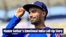 Who told Manav Suthar about his India selection? Debutant names Ashwin and Yuvraj as role models