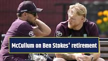 England head coach Brendon McCullum reveals he tried to stop Ben Stokes from retiring, says…