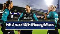England cruised to another dominant victory while West Indies sealed a semifinal spot as New Zealand crashed out