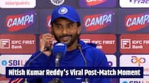 WATCH: Nitish Reddy pauses press conference to answer mother's call