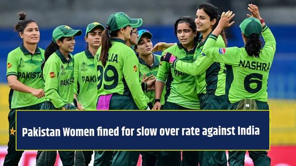 Pakistan Women fined for slow over rate against India in Women's World Cup 2026