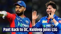 Rishabh Pant returns to Delhi Capitals; salary drops from Rs 27 crore to Rs 15 crore, Kuldeep Yadav joins LSG