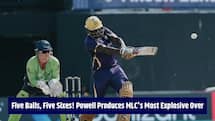 Watch: 6, 6, 6, 6, 6… Rovman Powell smashes five consecutive sixes in brutal MLC 2026 assault