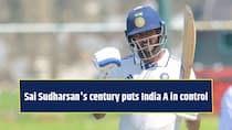 Sai Sudharsan’s century, Jurel-Rasheed stand put India A in command against Sri Lanka A