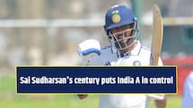 Sai Sudharsan’s century, Jurel-Rasheed stand put India A in command against Sri Lanka A