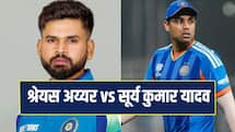 श्रेयस अय्यर vs सूर्य कुमार यादव, आंकड़ों में कौन है भारी ?