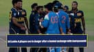 Sri Lanka A players and Vaibhav Sooryavanshi are in BIG trouble after a heated exchange
