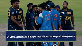 SLC likely to take strict actions after heated exchange between Vaibhav Sooryavanshi and Sri Lanka A players