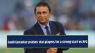 Sunil Gavaskar heaps praise on star players for a impressive start vs AFG