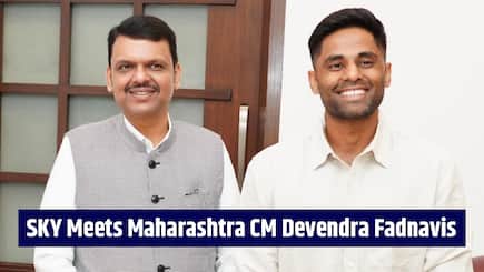 Suryakumar Yadav meets Maharashtra CM Devendra Fadnavis amid questions over captaincy stint