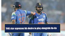 THIS star wants to play alongside Virat Kohli and Rohit Sharma before they retire, his name is…