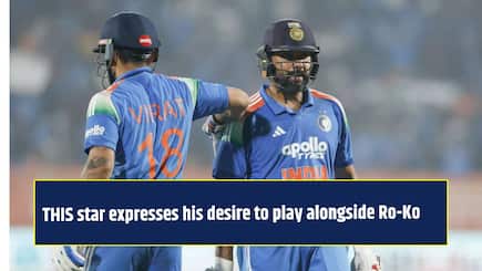 THIS star wants to play alongside Virat Kohli and Rohit Sharma before they retire, his name is…