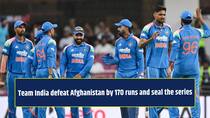 Shubman Gill, Ishan Kishan power India to 170-run win over Afghanistan, seal ODI series