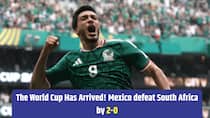 World cup begins in style, Mexico defeat South Africa in a thriller match