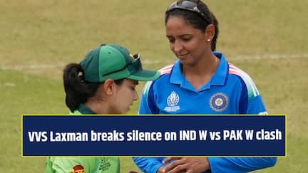 VVS Laxman breaks silence on IND W vs PAK W clash