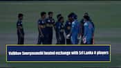 Vaibhav Sooryavanshi involved in heated exchange with Sri Lanka A players
