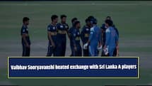 Vaibhav Sooryavanshi involved in heated exchange after India A’s super over loss to Sri Lanka A