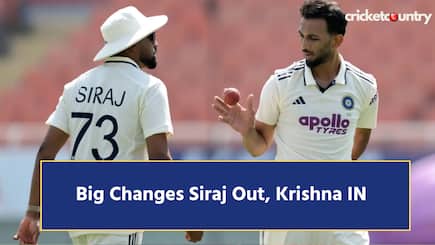 Mohammed Siraj OUT! Prasidh Krishna replace him for Ireland and England Tour