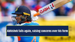 Trouble for Abhishek Sharma as another low score adds to his woes