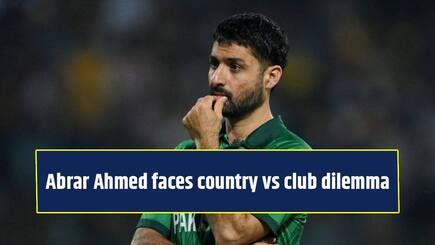 Pakistan’s Abrar Ahmed faces country-vs-club dilemma ahead of West Indies Tests