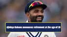 Big jolt for Indian fans as Ajinkya Rahane announces retirement from all formats of cricket