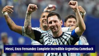 Lionel Messi Magic! Argentina rally from 0-2 down to stun Egypt, reach FIFA World Cup 2026 quarterfinals