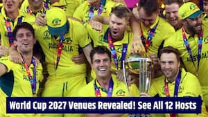 ICC announces 12 venues across three nations for Men’s Cricket World Cup 2027