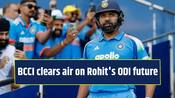 BCCI clears air on Rohit Sharma's ODI future