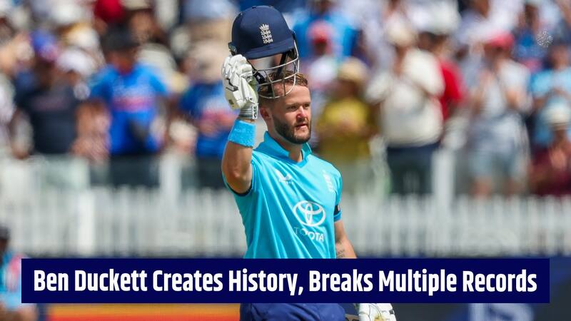 Ben Duckett Creates History, Breaks Multiple Records