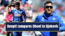 Deepti Sharma compares MS Dhoni to Novak Djokovic, reveals her favourite Tennis star