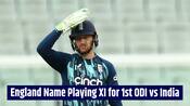 Jos Buttler set for 200th ODI as England name XI