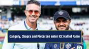 Ganguly, Chopra and Pietersen enter ICC Hall of Fame
